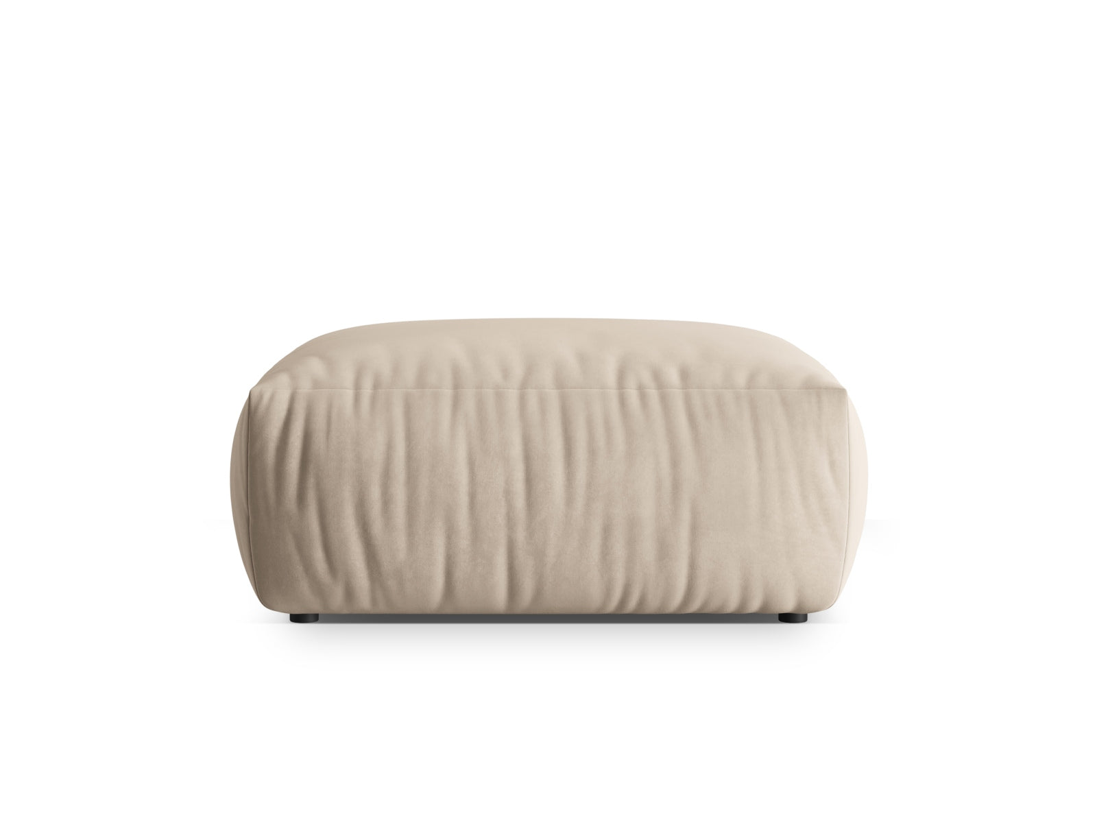 Chris Pouf, 100x85 cm — Light Beige