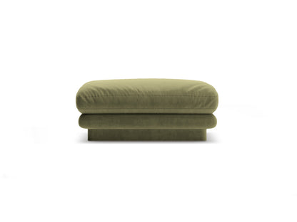 Pouf Samt Cuoio Torino — Light Green