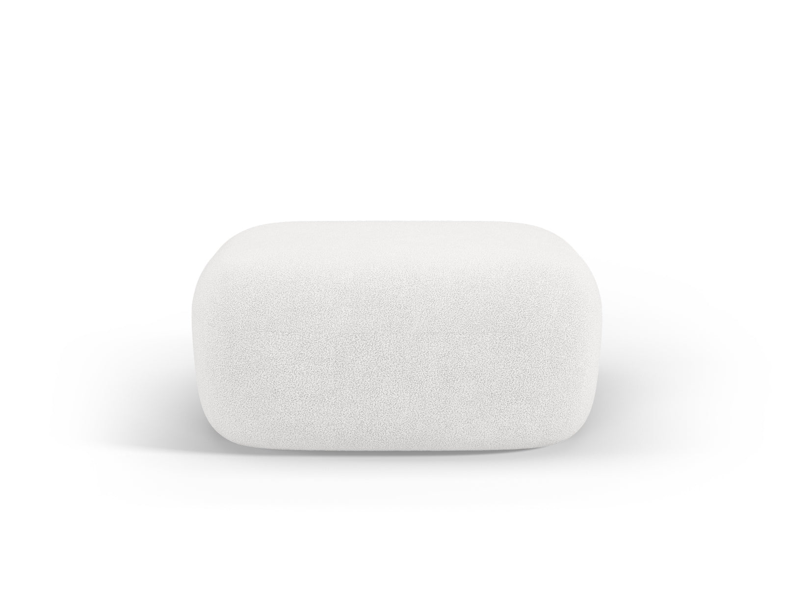 Jenny Pouf, 90x88 cm — Ivory