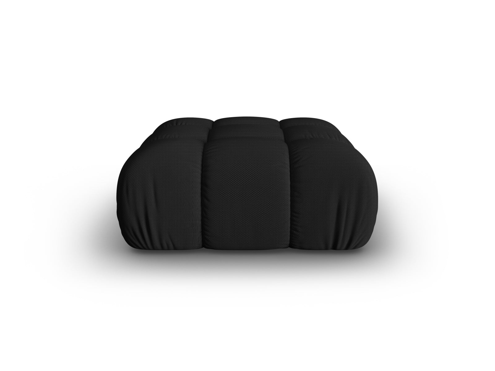 Bellis Pouf, 94x94 cm — Black