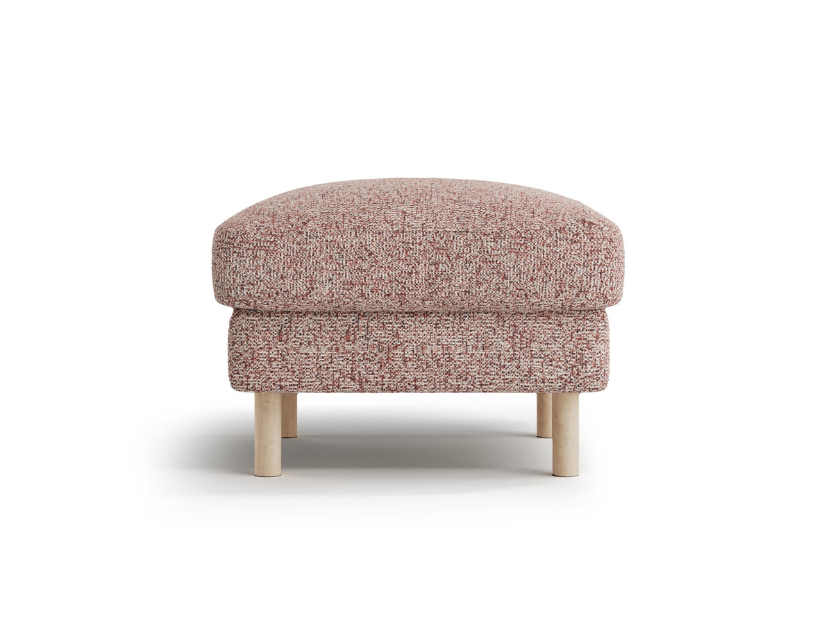 Eden Pouf, 64x64 cm — Pink Melange