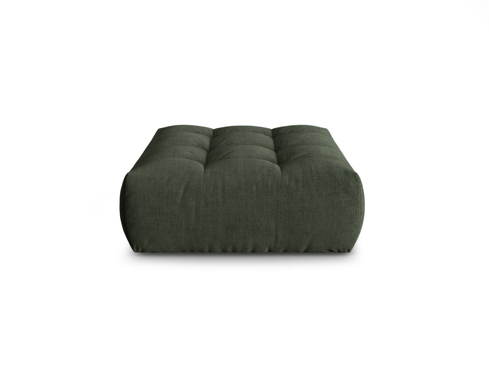 Bloom Pouf, 107x99 cm — Moss Green
