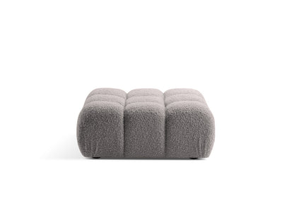 Pouf Bouclé Brick Bellis — Light Grey