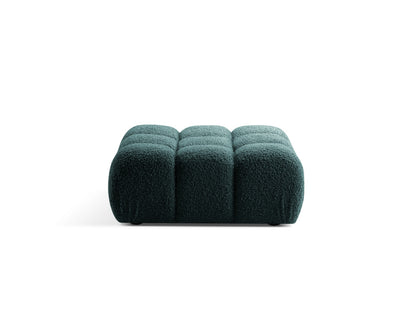 Pouf Bouclé Brick Bellis — Petrol