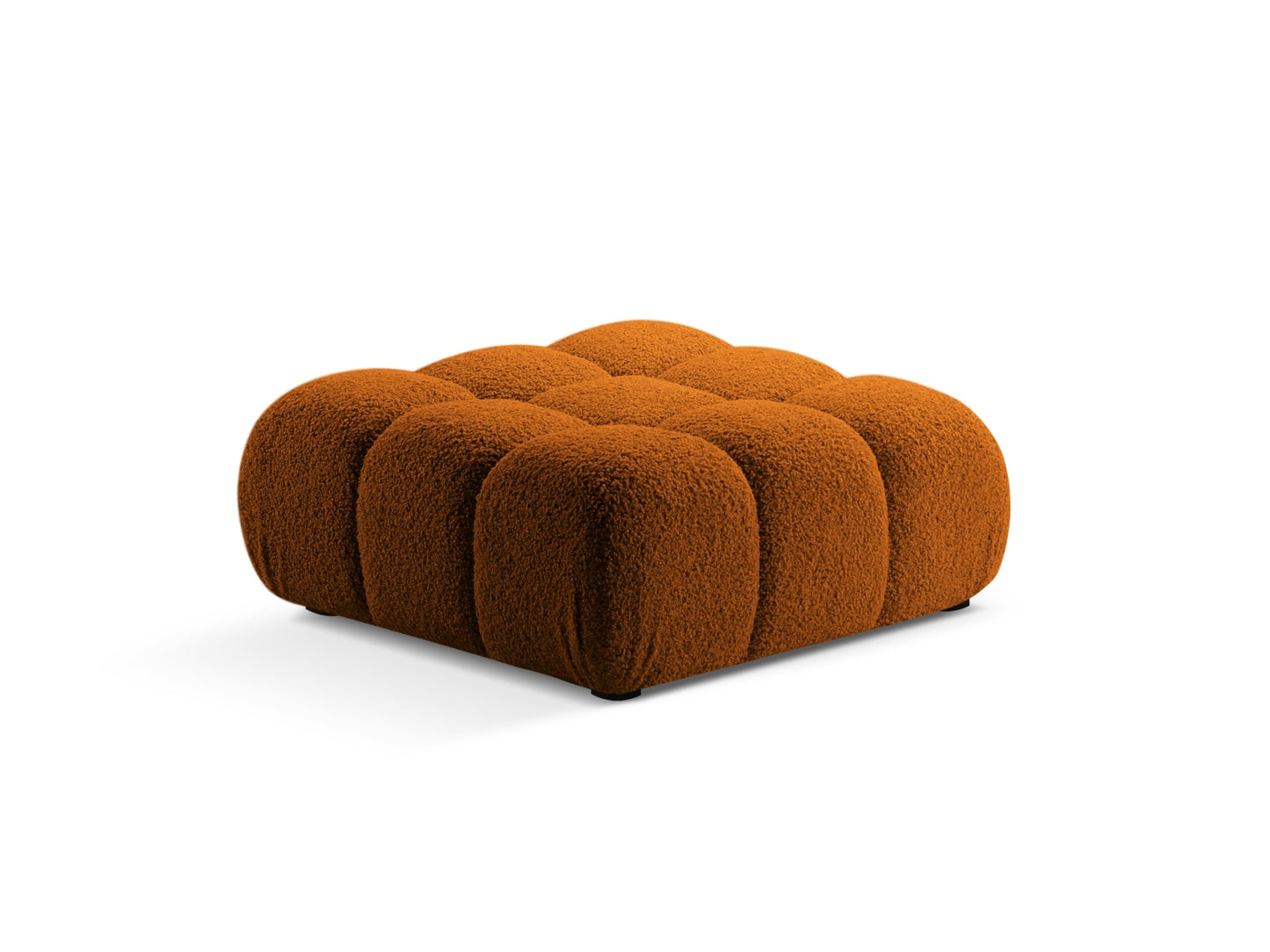 Pouf Bouclé Brick Bellis — Detailansicht