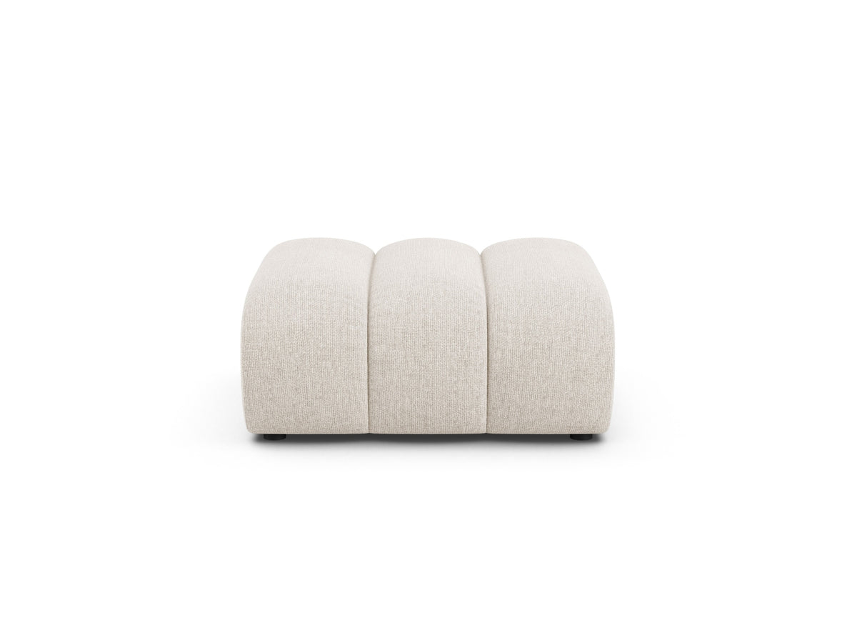 Lupine Pouf, 95x92 cm — Light Beige