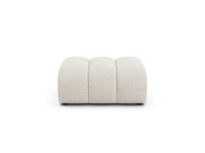 Pouf Chenille Brick Lupine — Light Beige