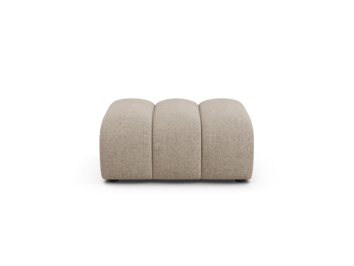 Lupine Pouf, 95x92 cm — Dark Beige
