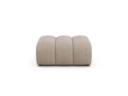 Pouf Chenille Brick Lupine — Dark Beige