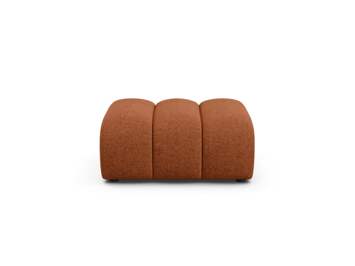 Pouf Chenille Brick Lupine — Brick