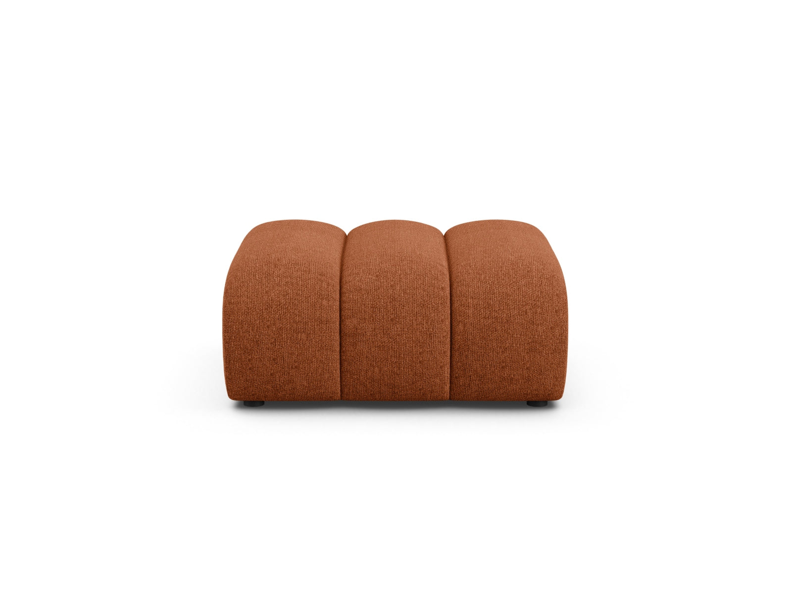 Pouf Chenille Brick Lupine — Brick