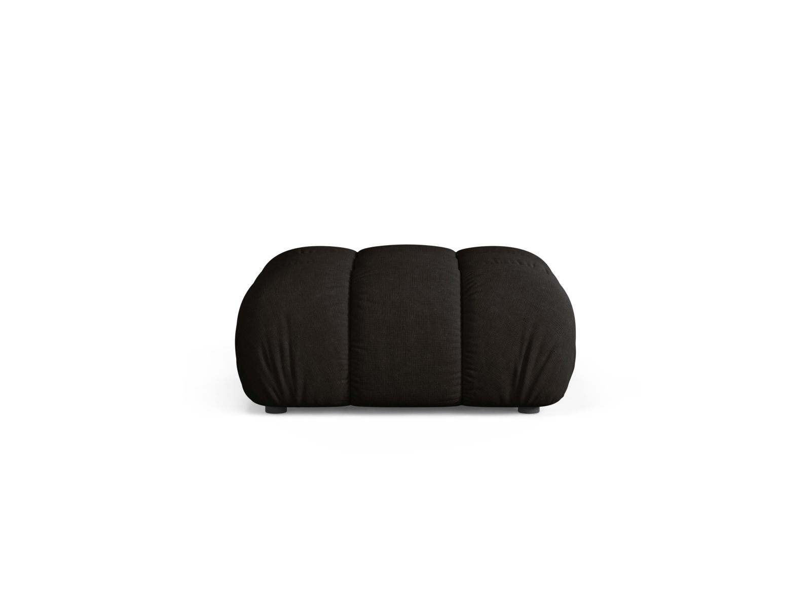 Bellis Pouf, 94x94 cm — Black