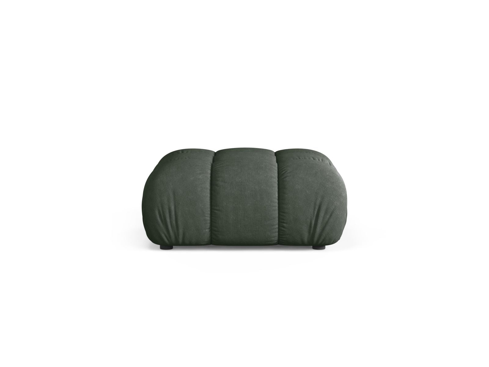 Bellis Pouf, 94x94 cm — Moss Green