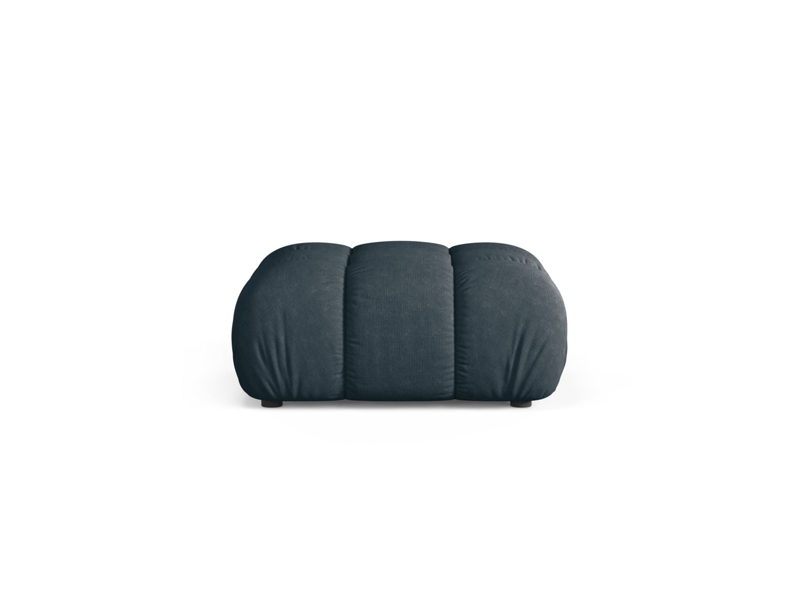 Bellis Pouf, 94x94 cm — Deep Petrol