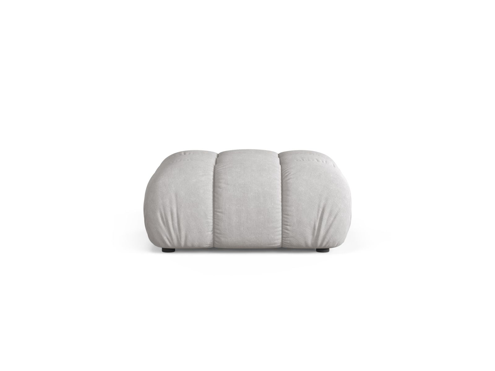 Bellis Pouf, 94x94 cm — Light Grey
