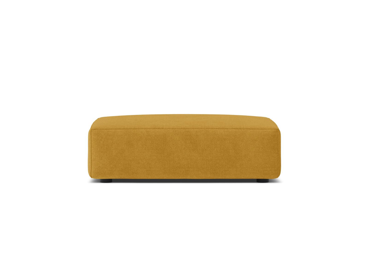 Jodie Pouf, 99x80 cm — Yellow