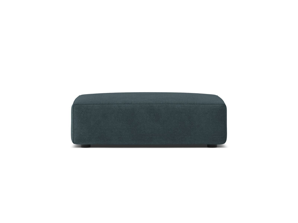 Jodie Pouf, 99x80 cm — Deep Petrol