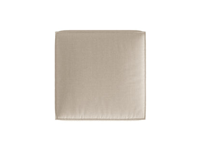 Pouf Strukturstoff Beige Nuria — Maße und Details