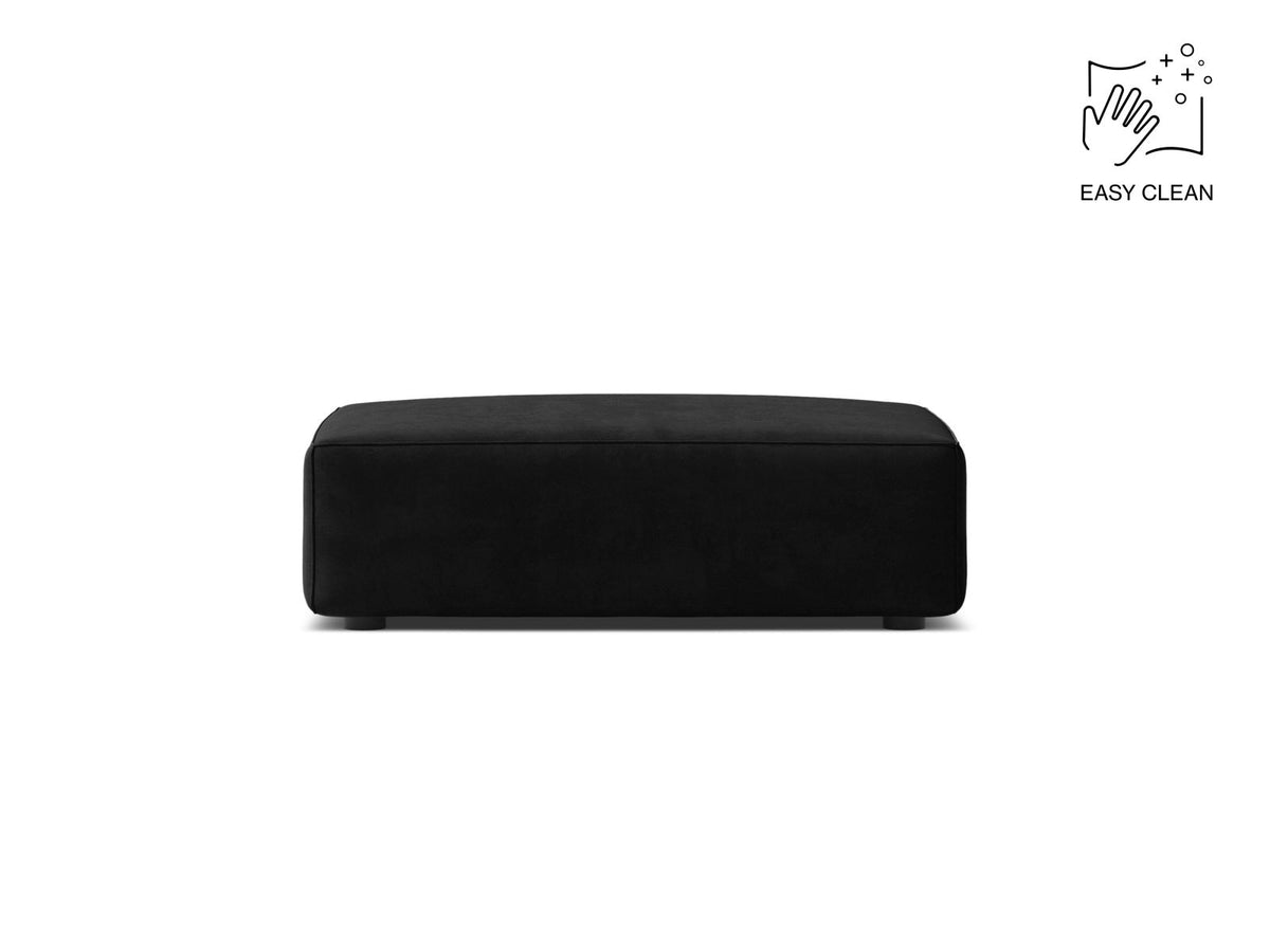 Jodie Pouf, 99x80 cm — Black