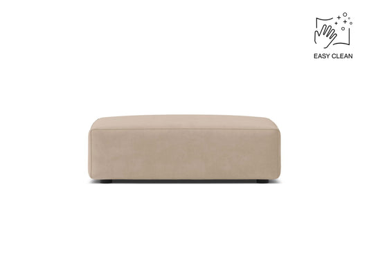 Jodie Pouf, 99x80 cm — Beige