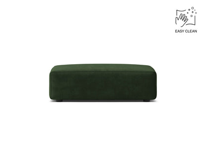 Pouf Samt Beige Jodie — Bottle Green