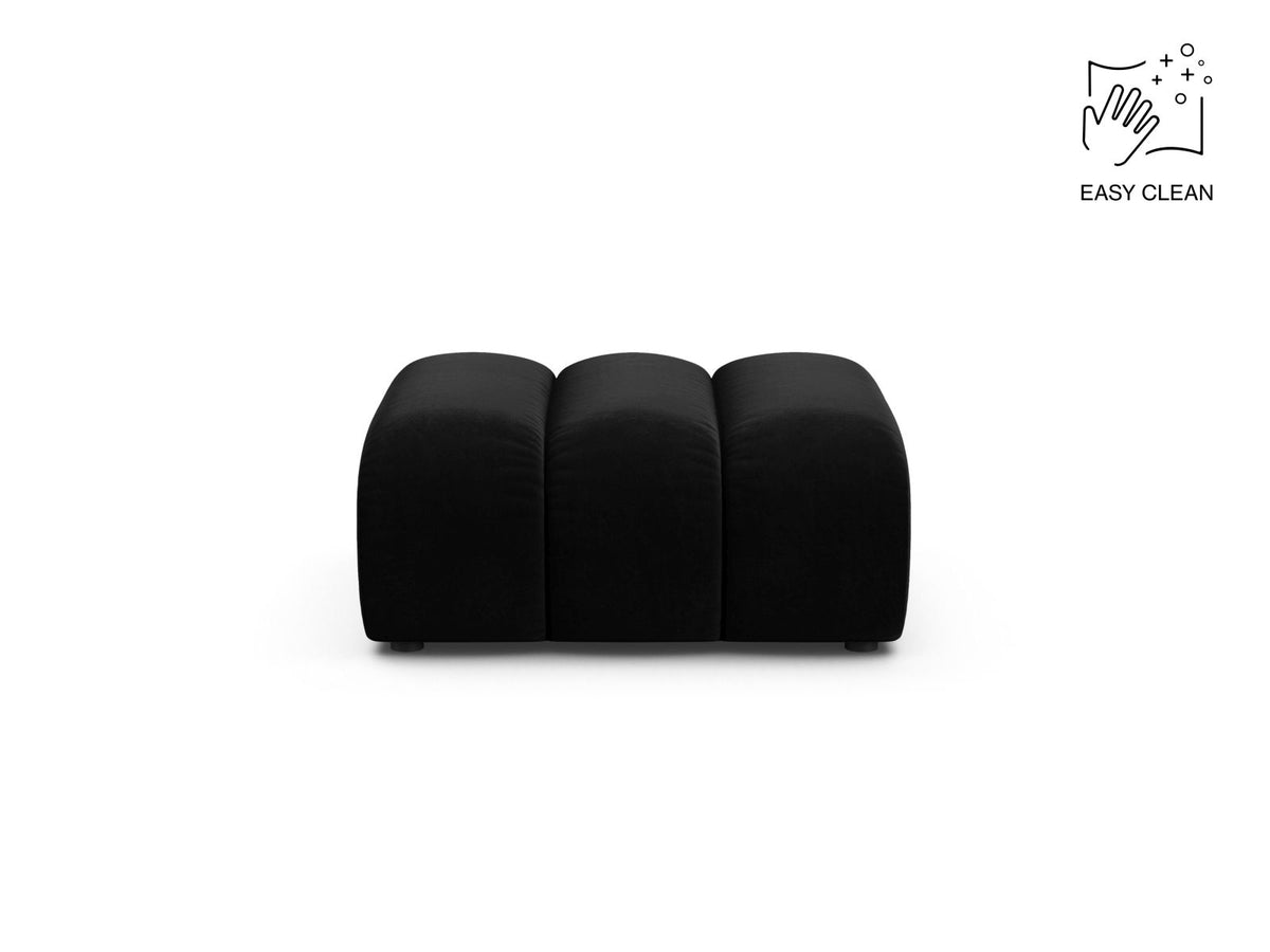 Lupine Pouf, 95x92 cm — Black