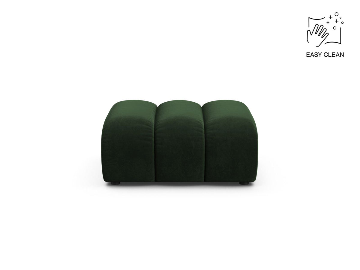 Lupine Pouf, 95x92 cm — Bottle Green