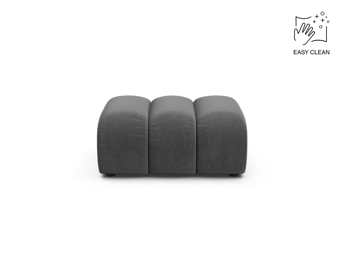 Lupine Pouf, 95x92 cm — Grey