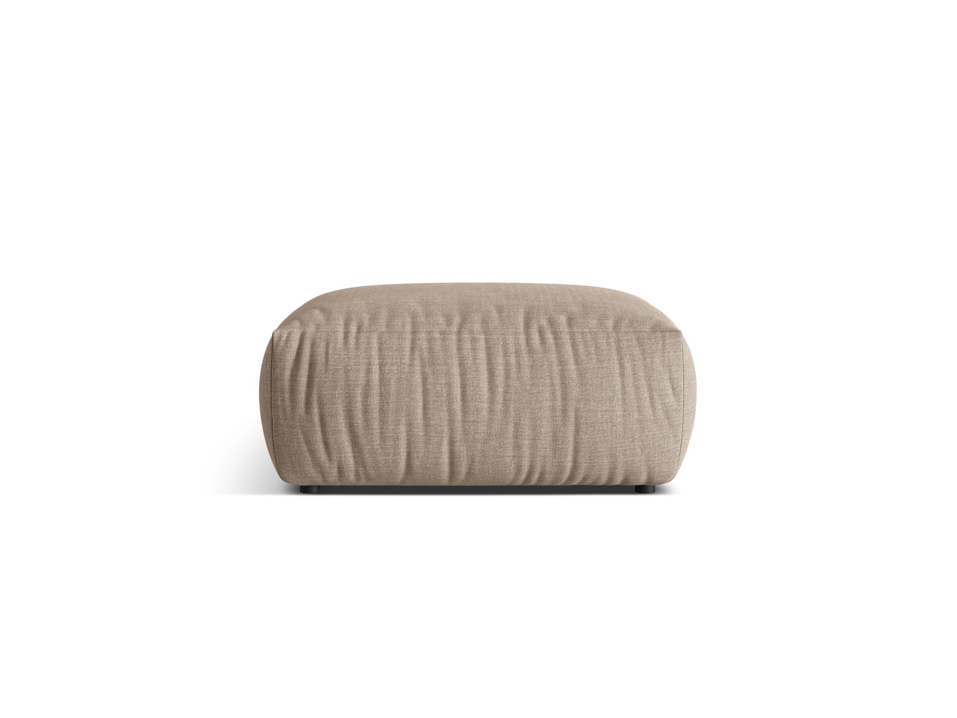 Chris Pouf, 100x85 cm — Sand