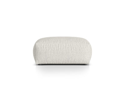 Pouf Bouclé Anthrazit Martina — Grey Beige Melange