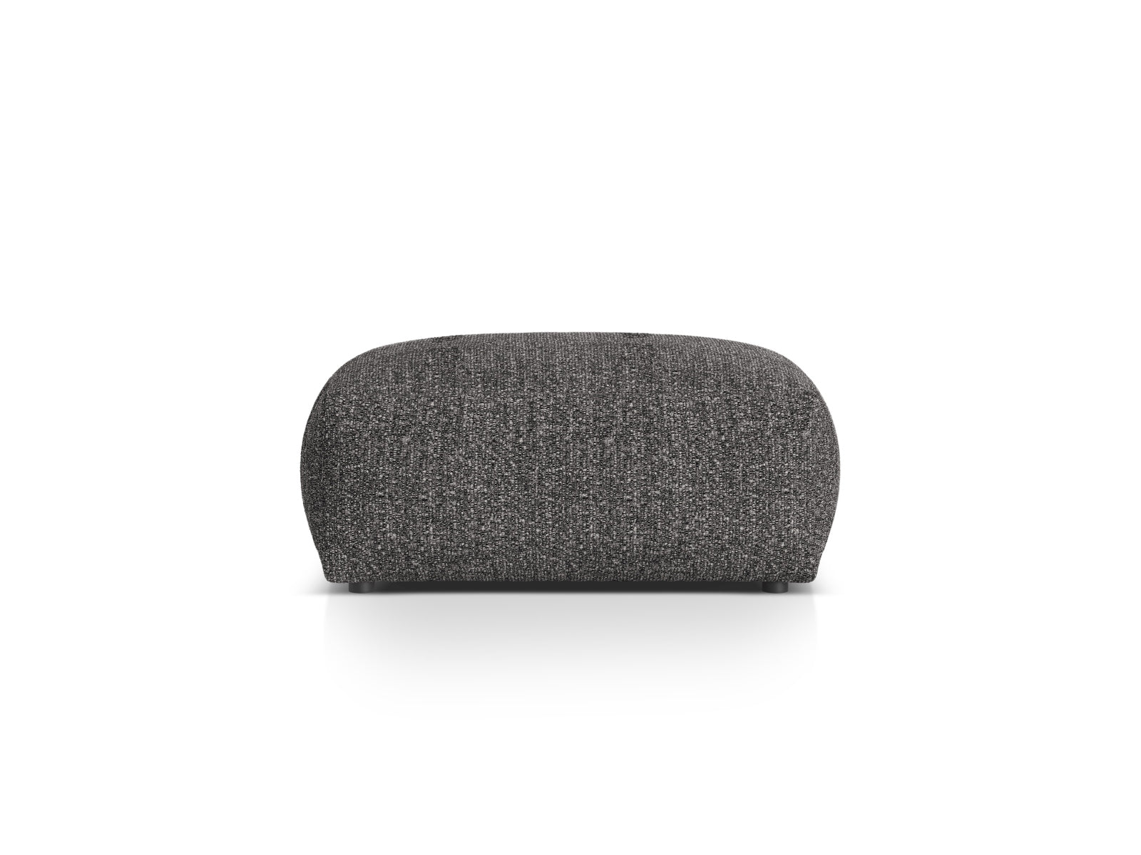 Pouf Bouclé Anthrazit Martina — Anthracite