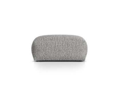 Pouf Bouclé Anthrazit Martina — Graphite