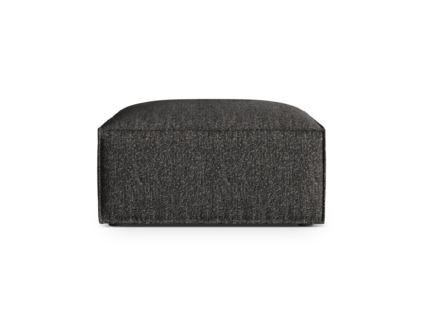 Pouf Bouclé Anthrazit Nuria — Anthracite