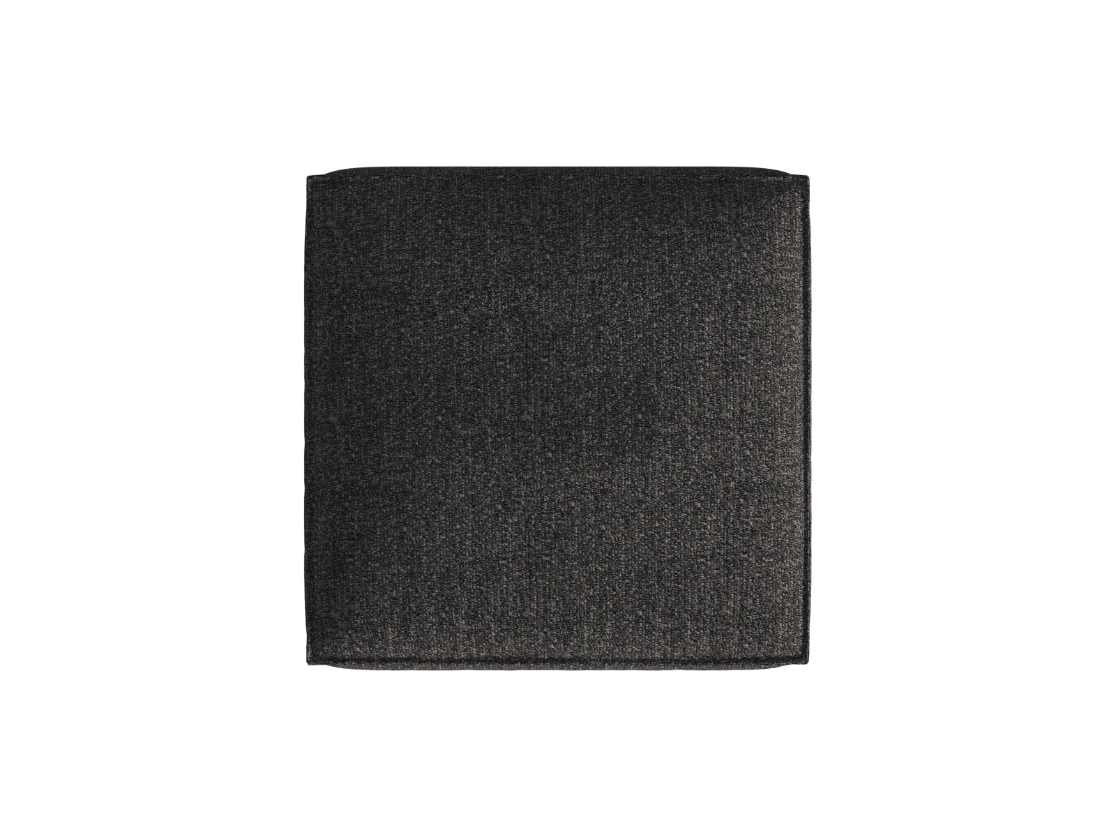 Pouf Bouclé Anthrazit Nuria — Detailansicht