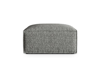 Pouf Bouclé Anthrazit Nuria — Graphite
