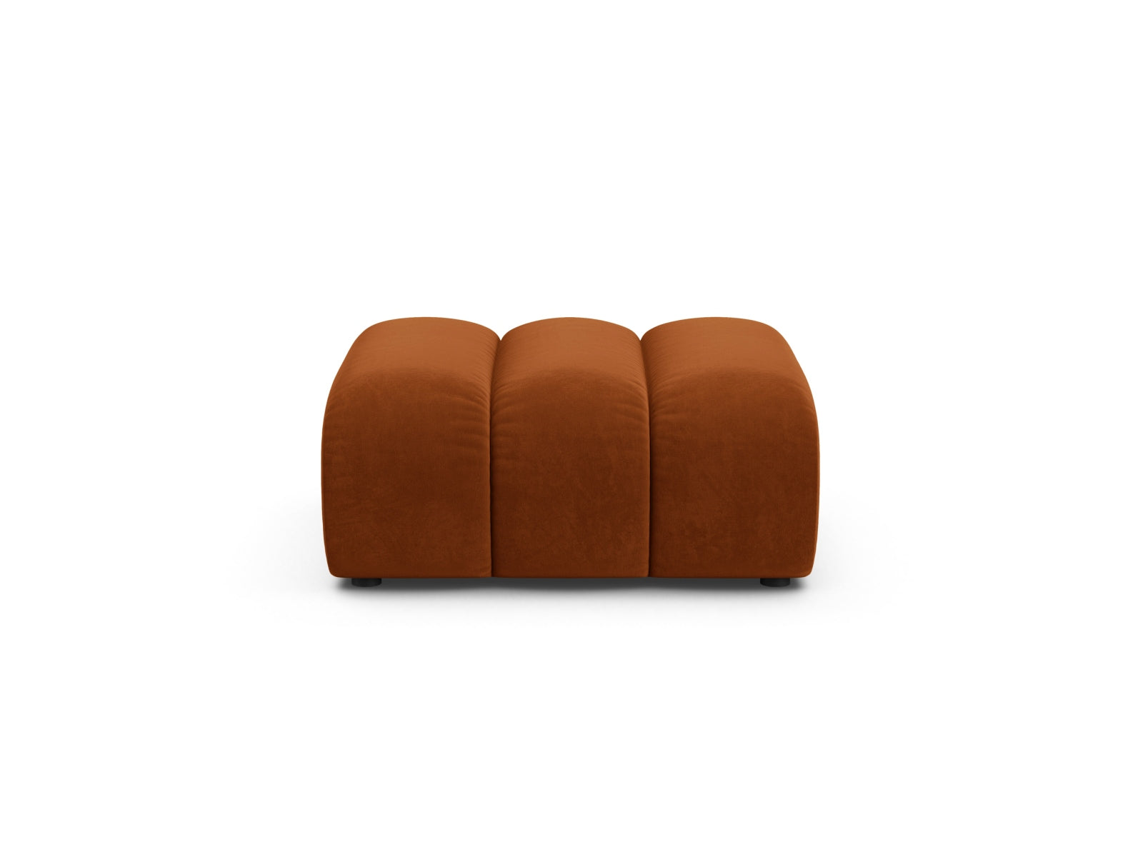Lupine Pouf, 95x92 cm — Terracotta