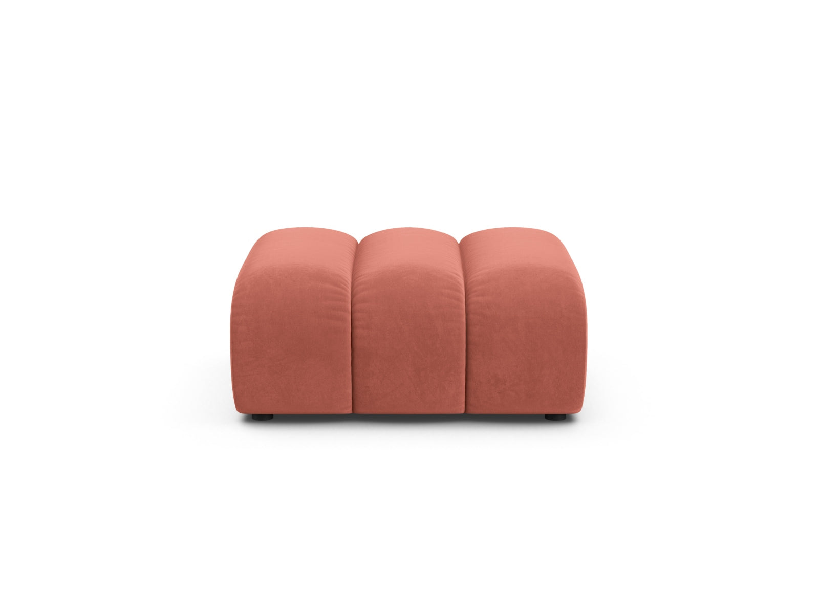 Lupine Pouf, 95x92 cm — Coral