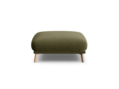 Pouf Samt Beige Naomi — Green