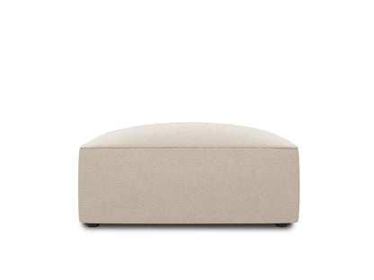 Pouf Samt Beige Ruby — Beige