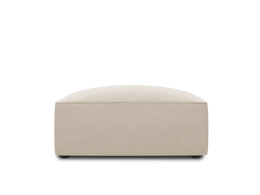 Ruby Pouf, 93x93 cm — Beige