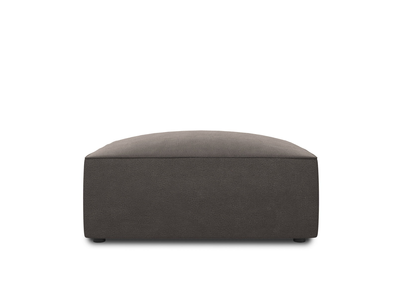 Ruby Pouf, 93x93 cm — Dark Grey