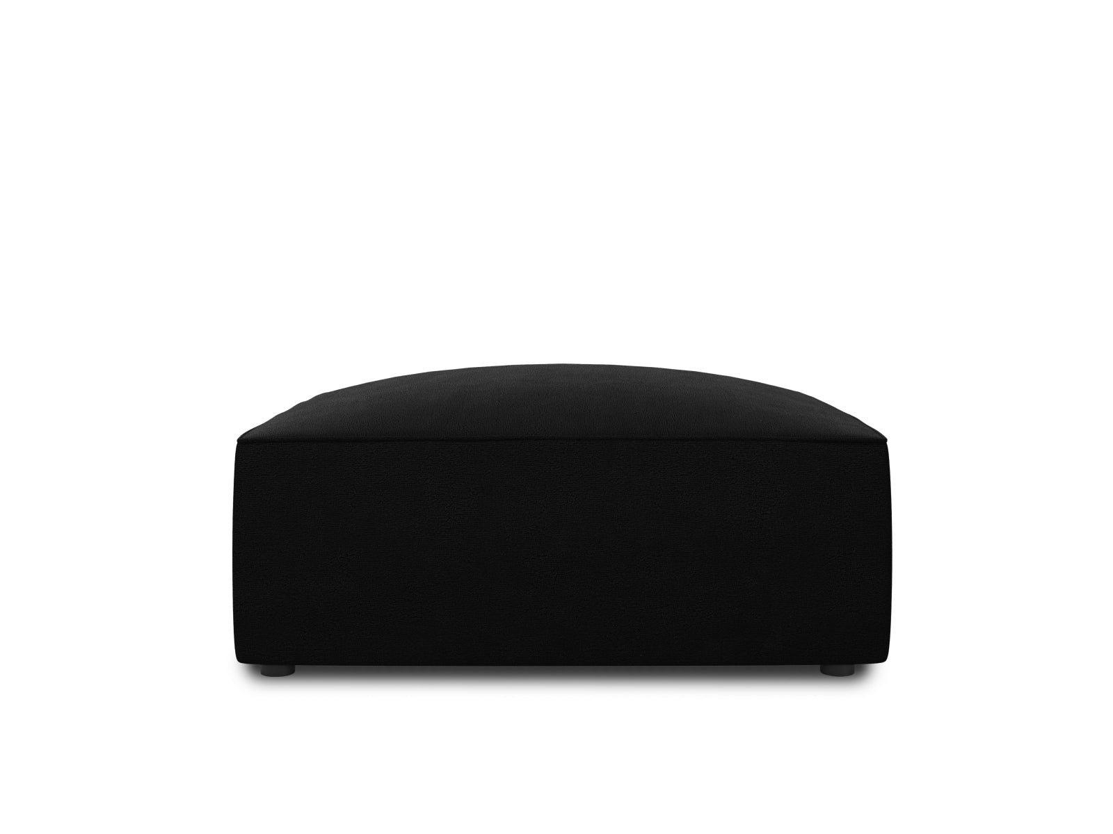 Ruby Pouf, 93x93 cm — Black