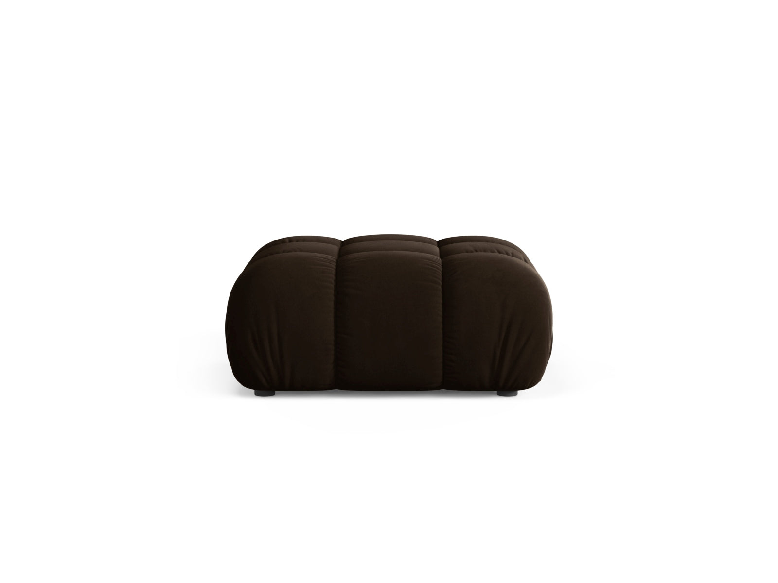 Bellis Pouf, 94x94 cm — Dark Brown