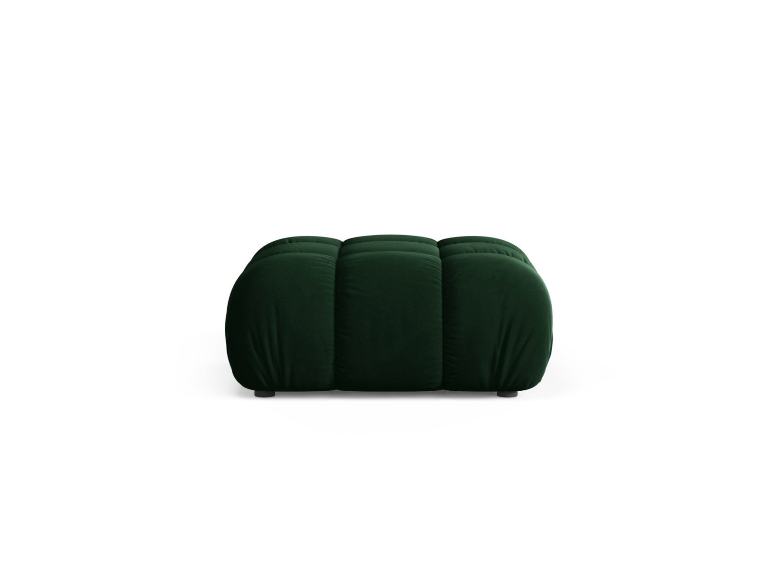 Bellis Pouf, 94x94 cm — Bottle Green