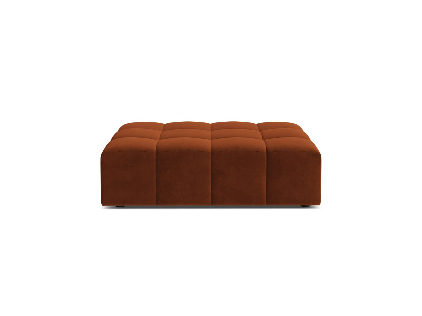 Jennifer Pouf, 102x84 cm — Terracotta