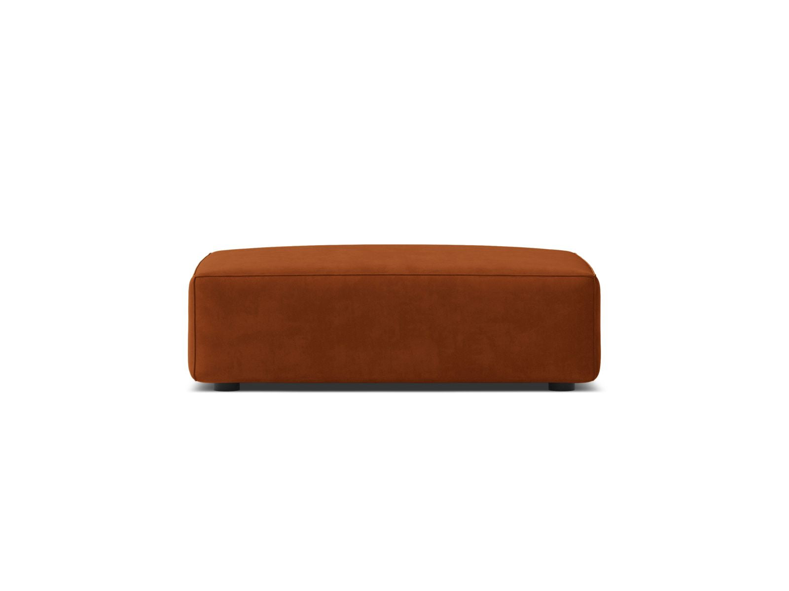 Jodie Pouf, 99x80 cm — Terracotta