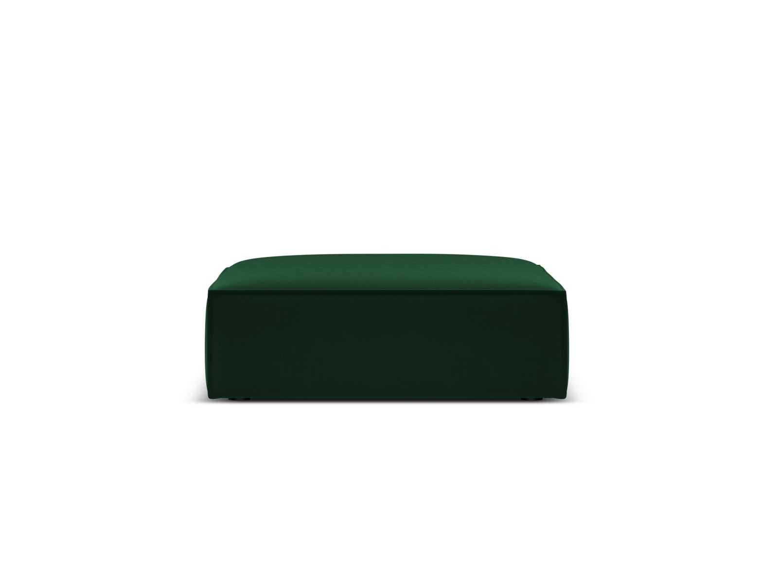 Kaelle Pouf, 100x80 cm — Bottle Green