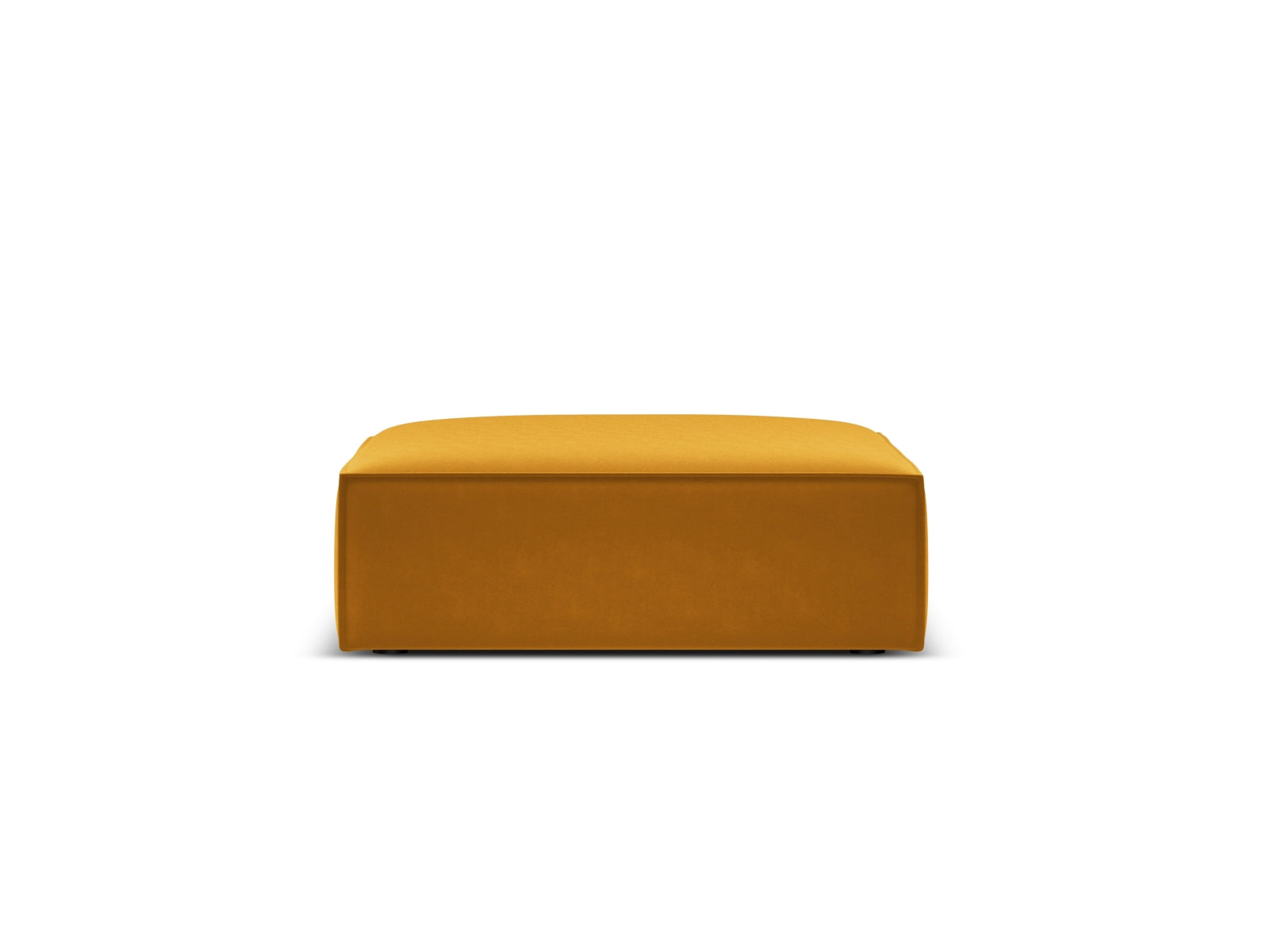 Kaelle Pouf, 100x80 cm — Yellow