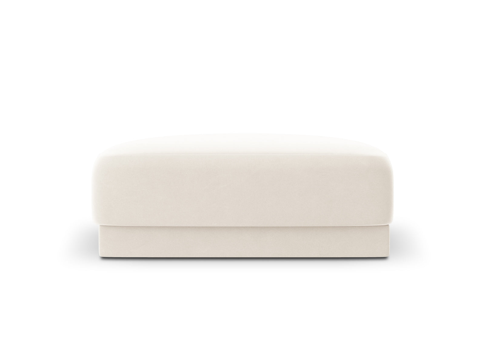 Miley Pouf, 90x90 cm — Light Beige