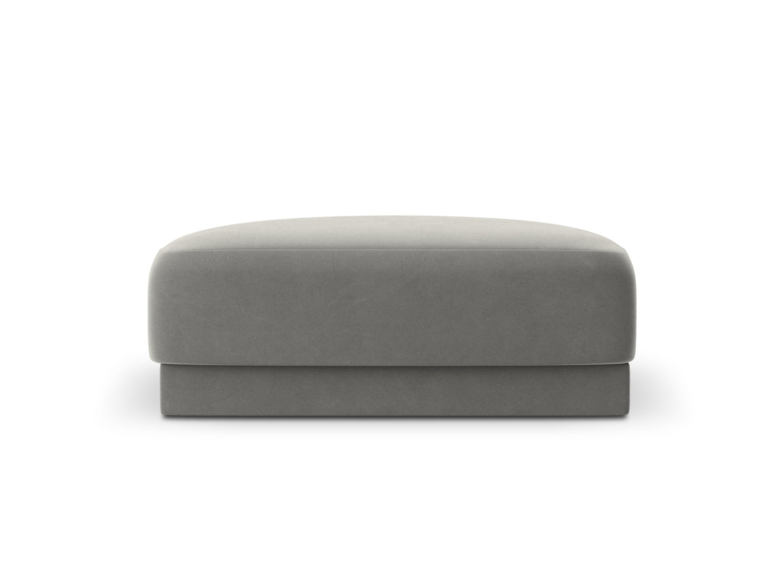 Miley Pouf, 90x90 cm — Light Grey
